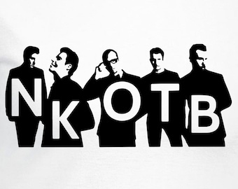 New Kids On The Block Inspired Digital Cut Files - Design Files - Cricut - SvG - Silhouette Cameo - PNG - EpS - PDF - DxF - NKOTB Inspired