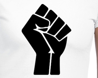 Power To The People Fist Digital Files - Design Files - Cricut - SvG - Silhouette Cameo - PNG - EpS - PDF - DxF