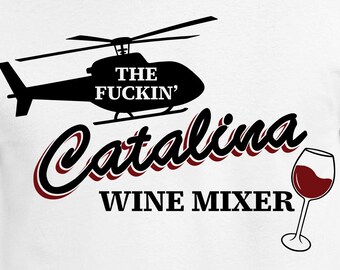 Catalina Wine Mixer Digital Cut Files - Design Files - Cricut - SvG - Silhouette Cameo - PNG - EpS - PDF - DxF - Step Brothers
