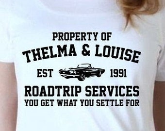 Thelma And Louise Roadtrip Services Digital Files - Design Files - Cricut - SvG - Silhouette Cameo - PNG - EpS - PDF - DxF - Thelma & Louise