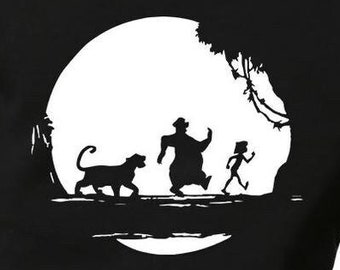 The Jungle Book Digital Files - Design Files - Cricut - SvG - Silhouette Cameo - PNG - EpS - PDF - DxF - The Jungle Book