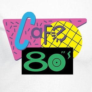 カフェ 80's バック トゥ ザ フューチャー デジタル ファイル - デザイン ファイル - Cricut - SvG - シルエット カメオ - PNG - EpS - PDF - DxF - バック トゥ ザ フューチャー