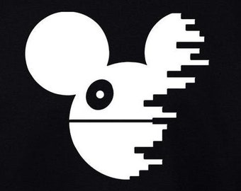 Mickey Death Star Digital Files - Design Files - Cricut - SvG - Silhouette Cameo - PNG - EpS - PDF - DxF - Star Wars