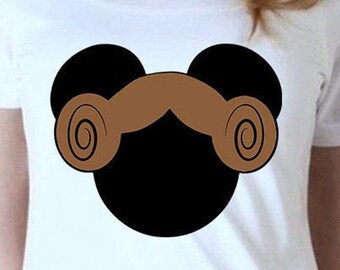 Minnie Leia Digital Files - Design Files - Cricut - SvG - Silhouette Cameo - PNG - EpS - PDF - DxF - Star Wars