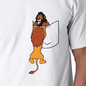 Arquivos digitais Mufasa e Scar Pocket - Arquivos de design - Cricut - SvG - Silhouette Cameo - PNG - EpS - PDF - DxF - O Rei Leão