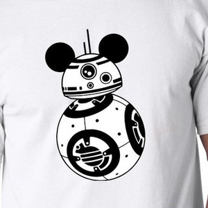 BB-8 Mickey Digital Files - Design Files - Cricut - SvG - Silhouette Cameo - PNG - EpS - PDF - DxF - Star Wars