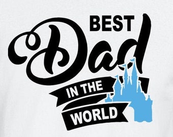 Best Dad In The World Digital Files - Design Files - Cricut - SvG - Silhouette Cameo - PNG - EpS - PDF - DxF - Father's Day