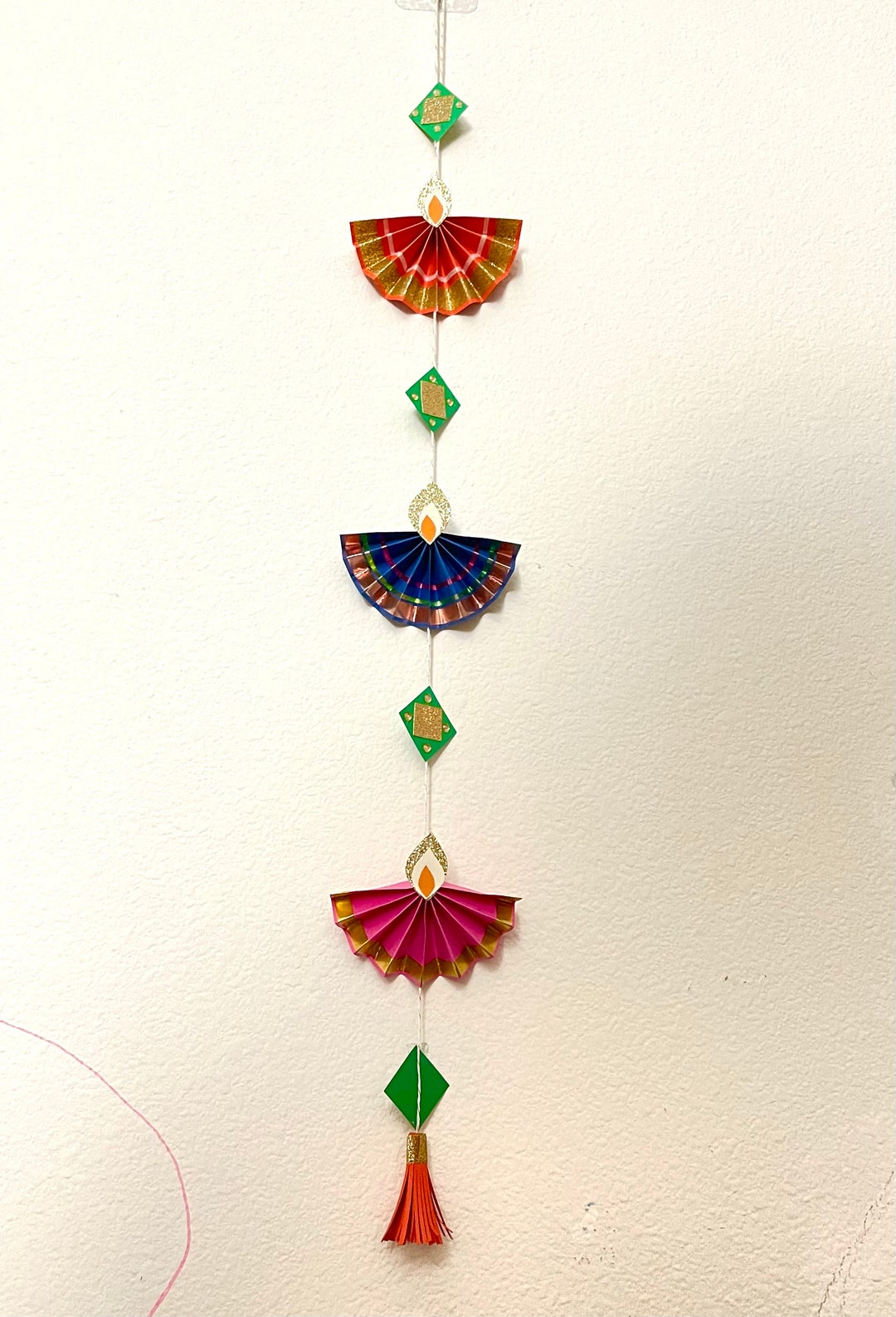 Diwali Wall Decor Diwali Wall Hanging Diyas Etsy