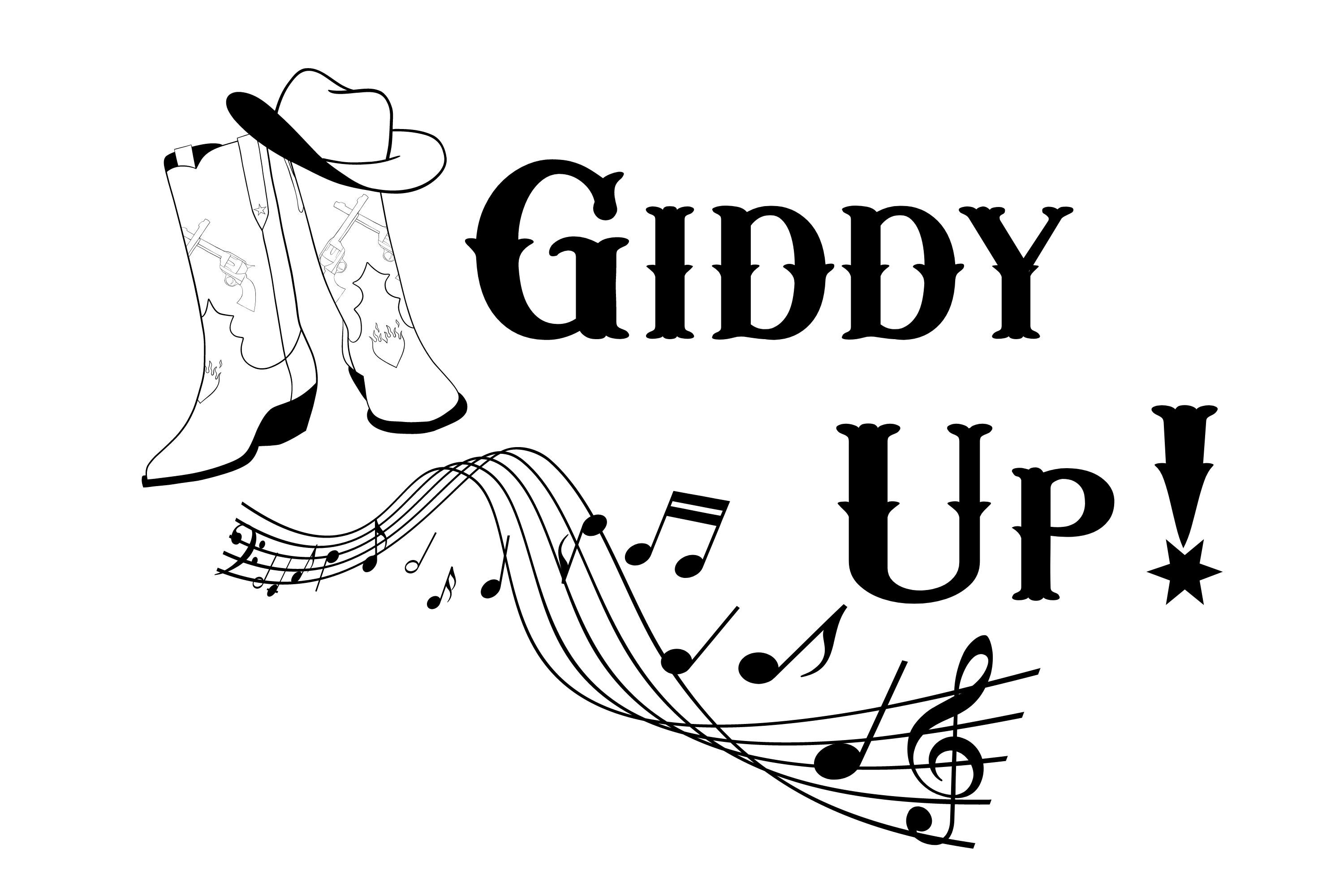 Shania Twain Songs SVG Digital Download Giddy up Lyrics Etsy