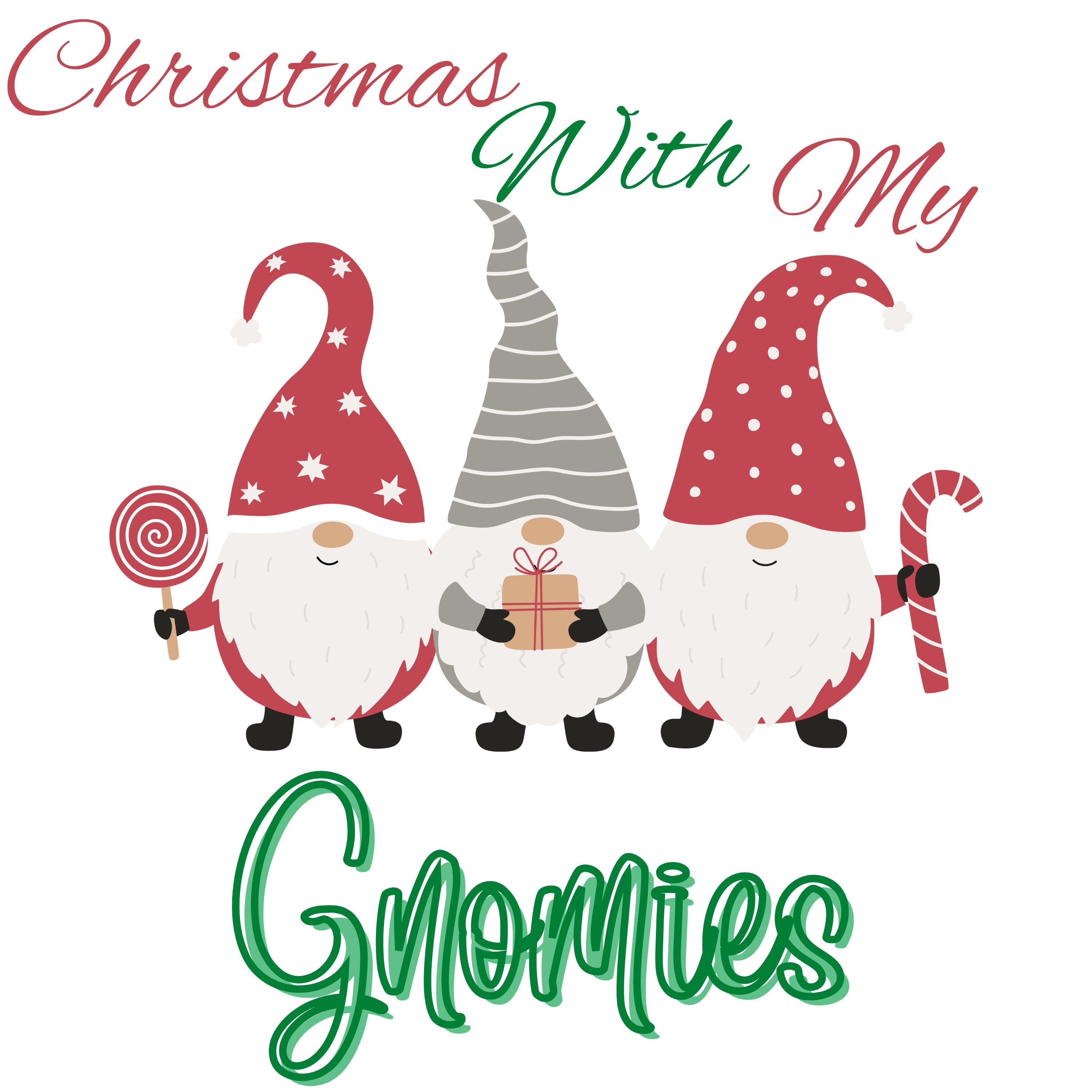 Chillin With My Gnomies PDF SVG PNG - Etsy