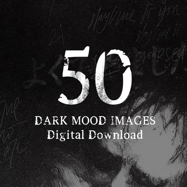 Dark Art Wallpaper Gritty Image Halloween Art Horror Digital Paper Dark Aesthetic Photograph Black Grunge Dark Creepy Image Digital Download