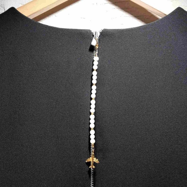 Flight Attendant Dress Zipper Pull Uniform Jewelry Air Etsy