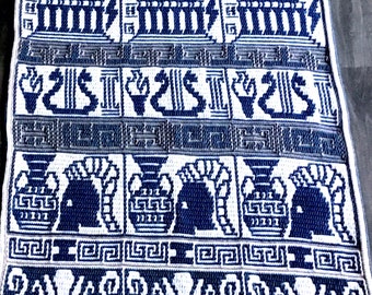Padrão de crochê Mosaico do Espírito Grego (PDF)