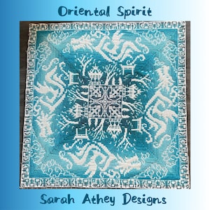 Oriental Spirit Mosaic Crochet Pattern (PDF Download)