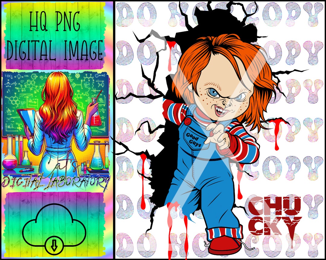Chucky Child's Play HQ Digital Design Image - Etsy