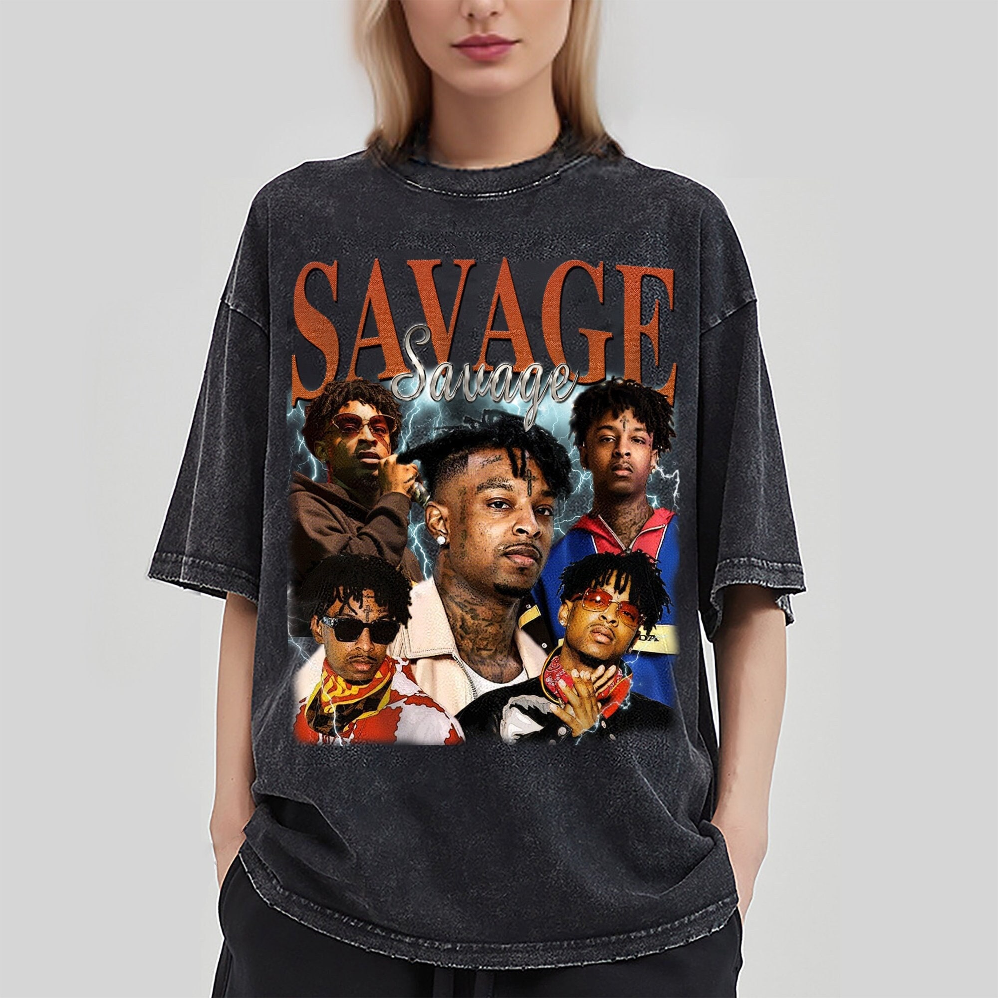 21 Savage Custom Zip Up Hoodies – Madnezz_Worldd