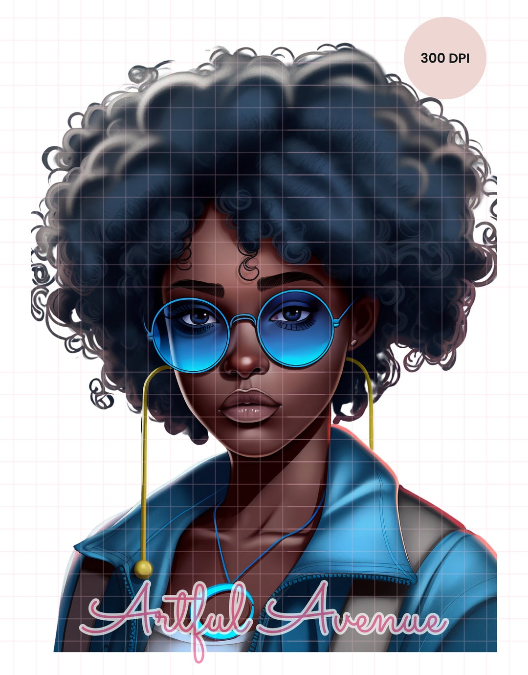 Black Girl PNG, Black Girl Clipart, Black Princess PNG, Black Girl