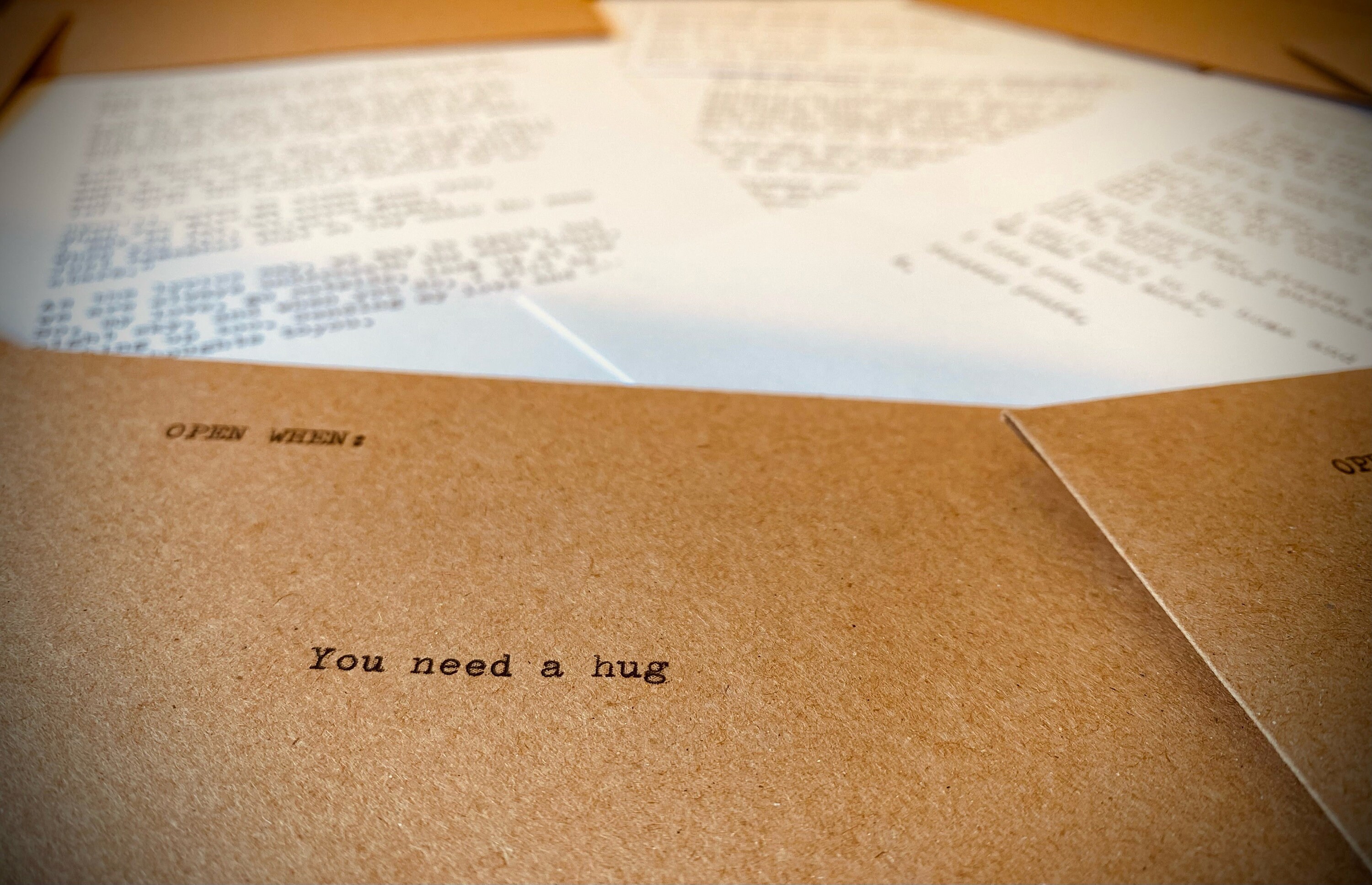 Custom Typewritten Open When Letters set of 8 Etsy