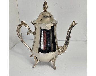 Théière / Cafetière Oneida vintage en métal argenté