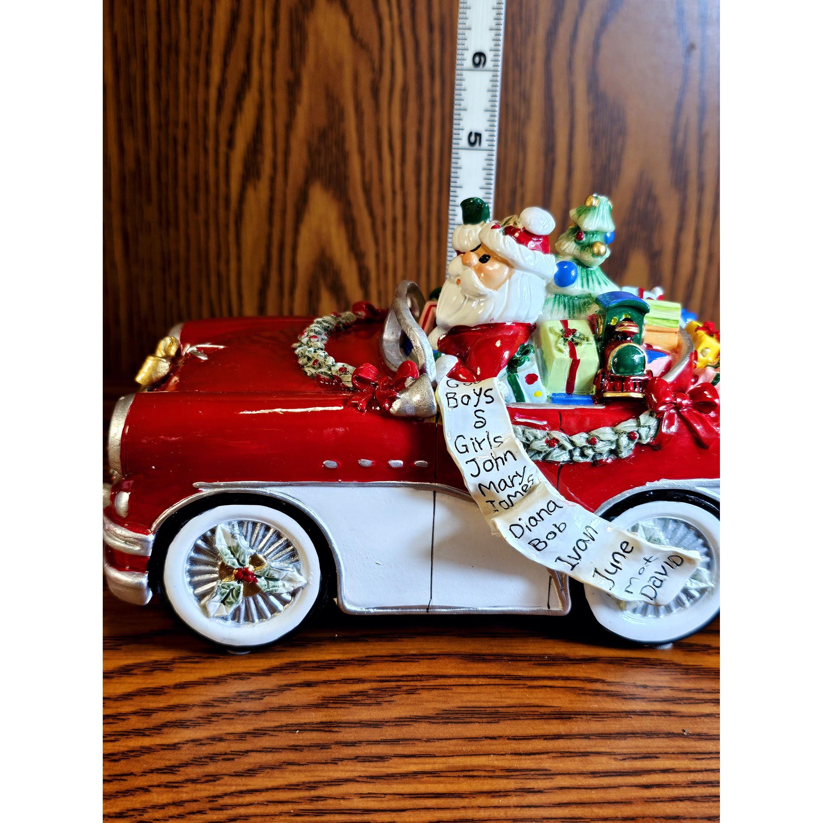 Fitz and Floyd Holiday Merry & Bright Santa in Car Musical - Etsy