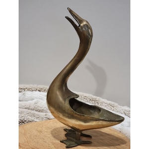 Vintage Brass Duck