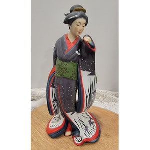 Vintage 1982 Kitagawa Utamaro &quot;Iris Maiden&quot; Figurine