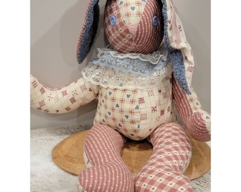 Vintage Patchwork Bunny