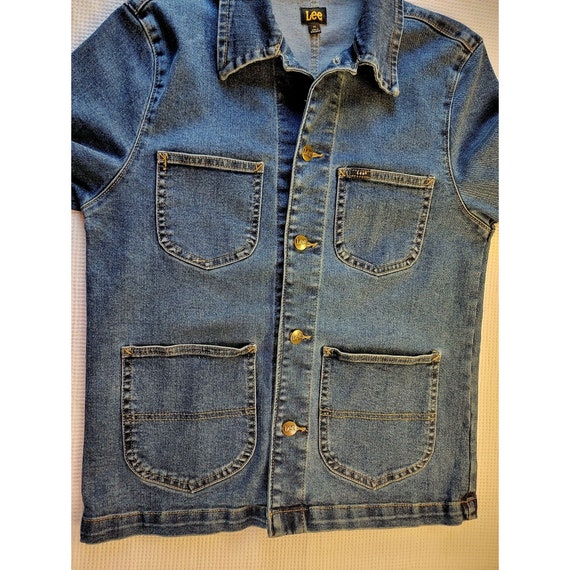 Vintage Lee Denim Jacket, Size Medium - image 7