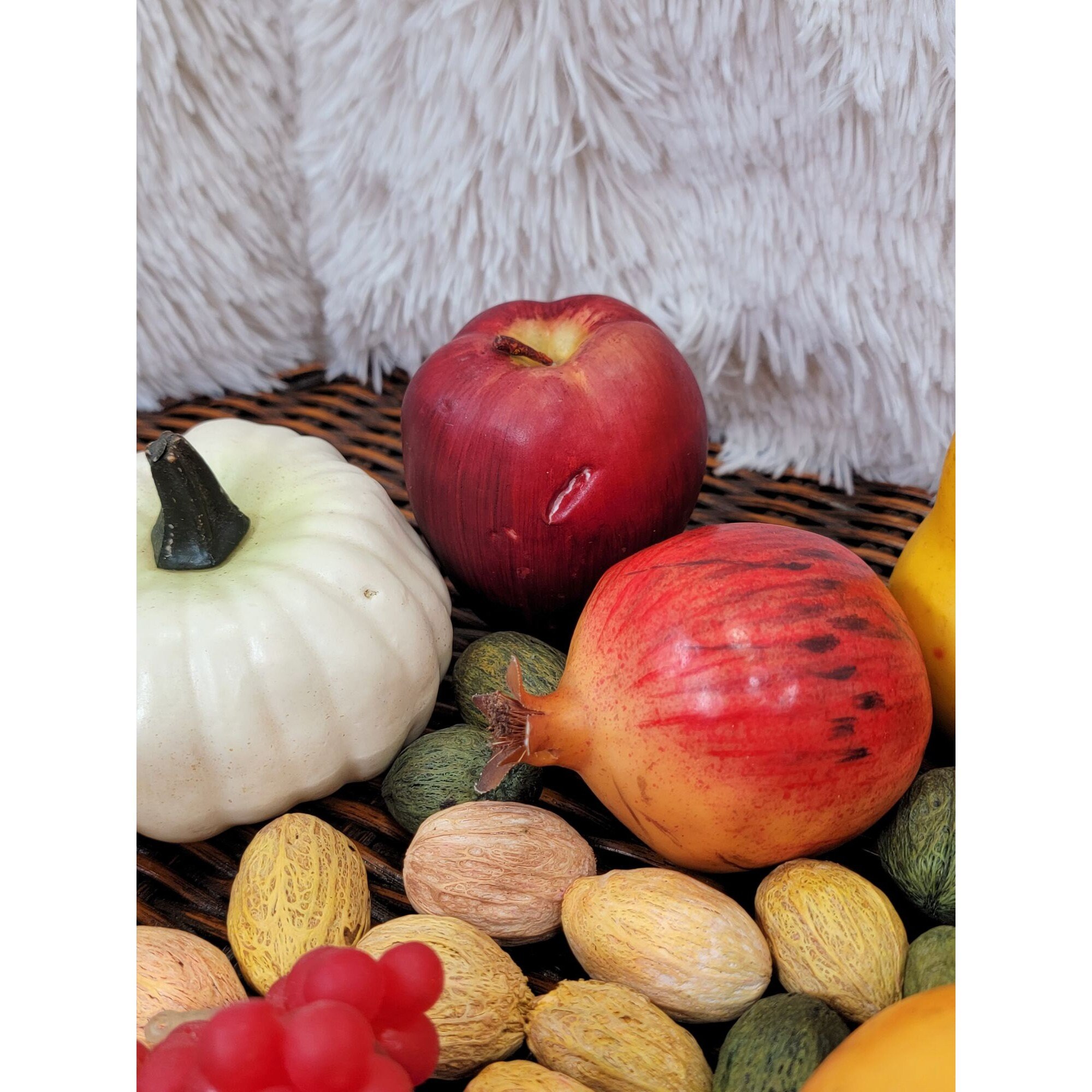 Lot of Artificial Fake Fruit