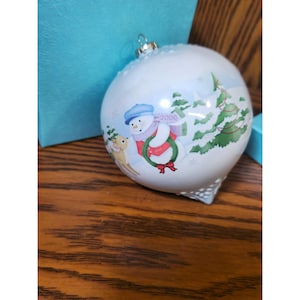 ホールマーク 2008 フロスティフレンズ スノーマン＆シカ クリスマス