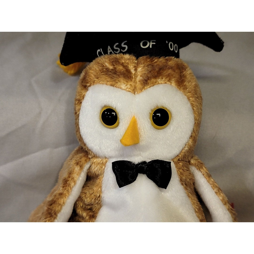 Wisest Beanie Babie. Date of Birth - June 6, 2000 - Etsy