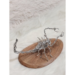 Wire Sculptured Scorpion