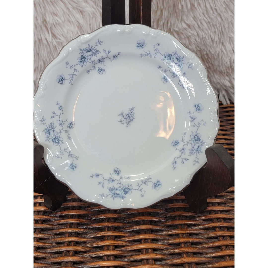 Antique Johann Haviland Blue Garland China 6 Salad Plate, Lot of 3 Etsy