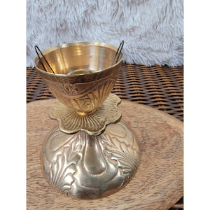 Vintage Brass Candle Holder Candlestick Stand