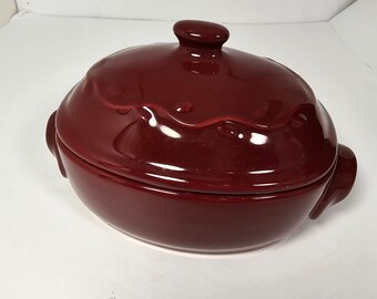 Celebrating Home Stone Collection Berry 16 Oz Individual Casserole Dish