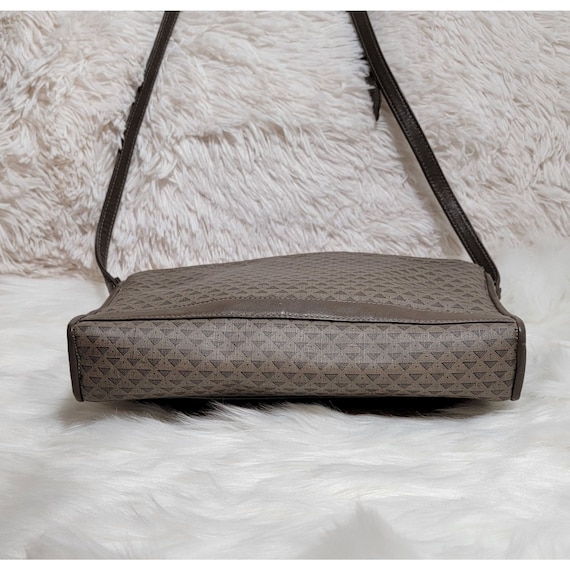 Vintage Liz Claiborn 80's Triangle Geometric Print Envelope Crossbody Handbag View 2