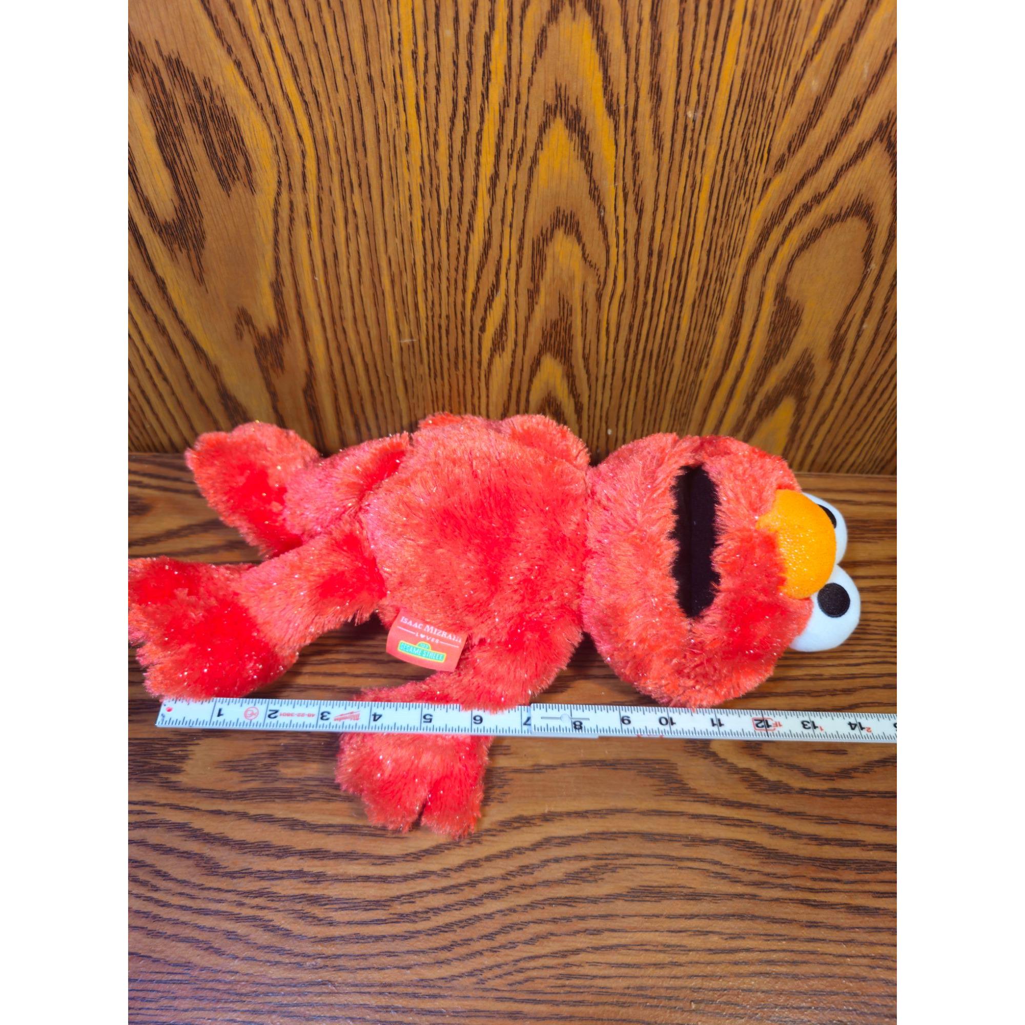 Sesame Street Isaac Mizrahi Elmo Plush Toy 12