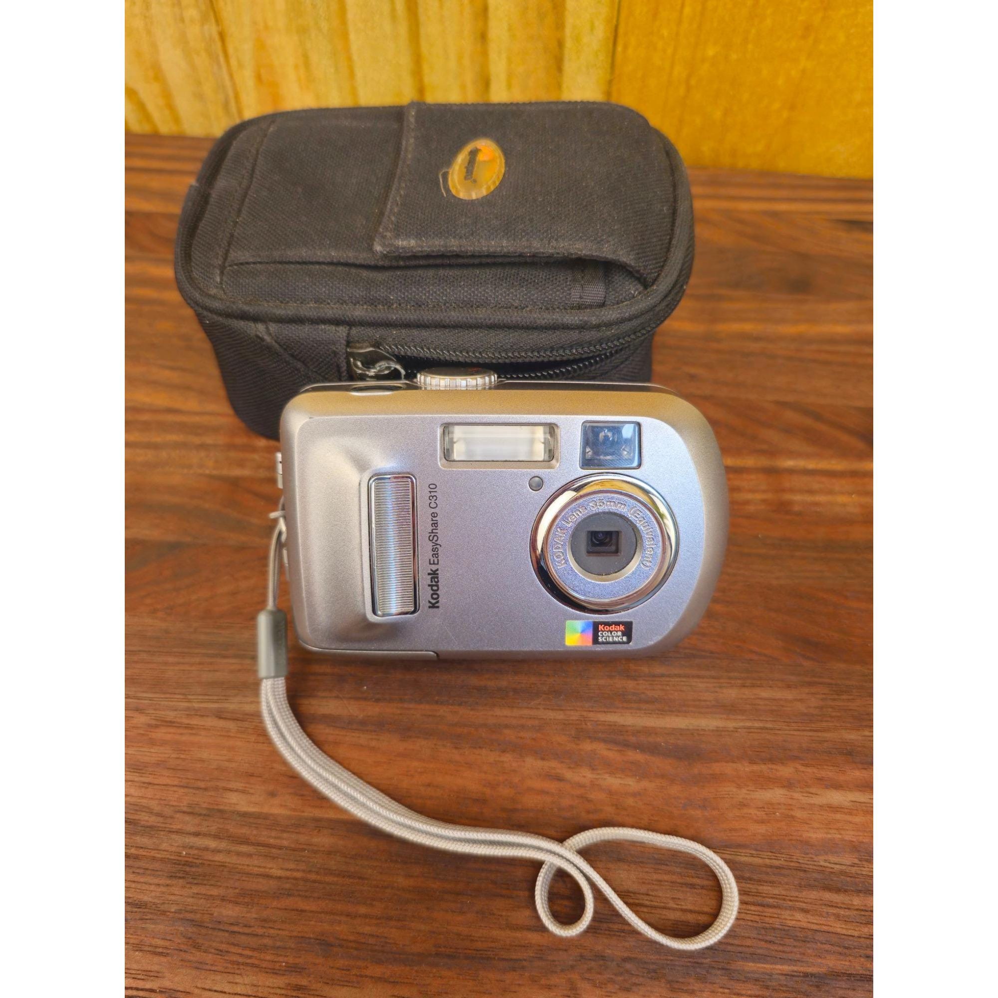 Kodak Easyshare C310 Digital Camera With Carrying Case & Wrist