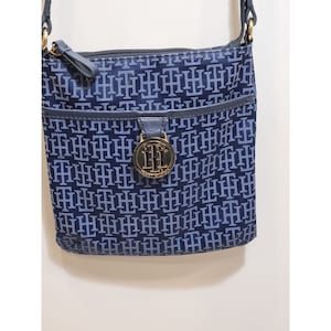 Tommy Hilfiger blue crossbody purse bag