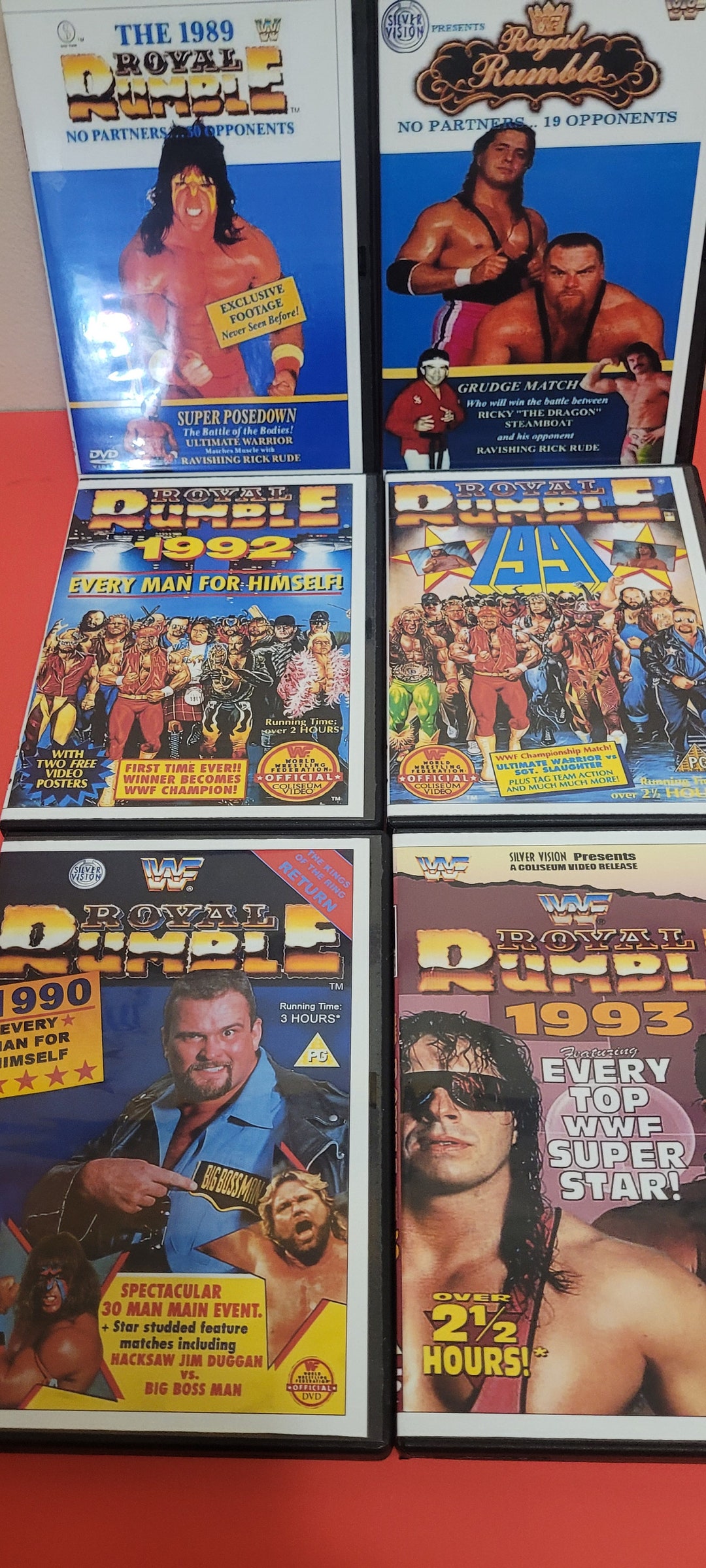 19881993 Royal Rumble DVDR Etsy