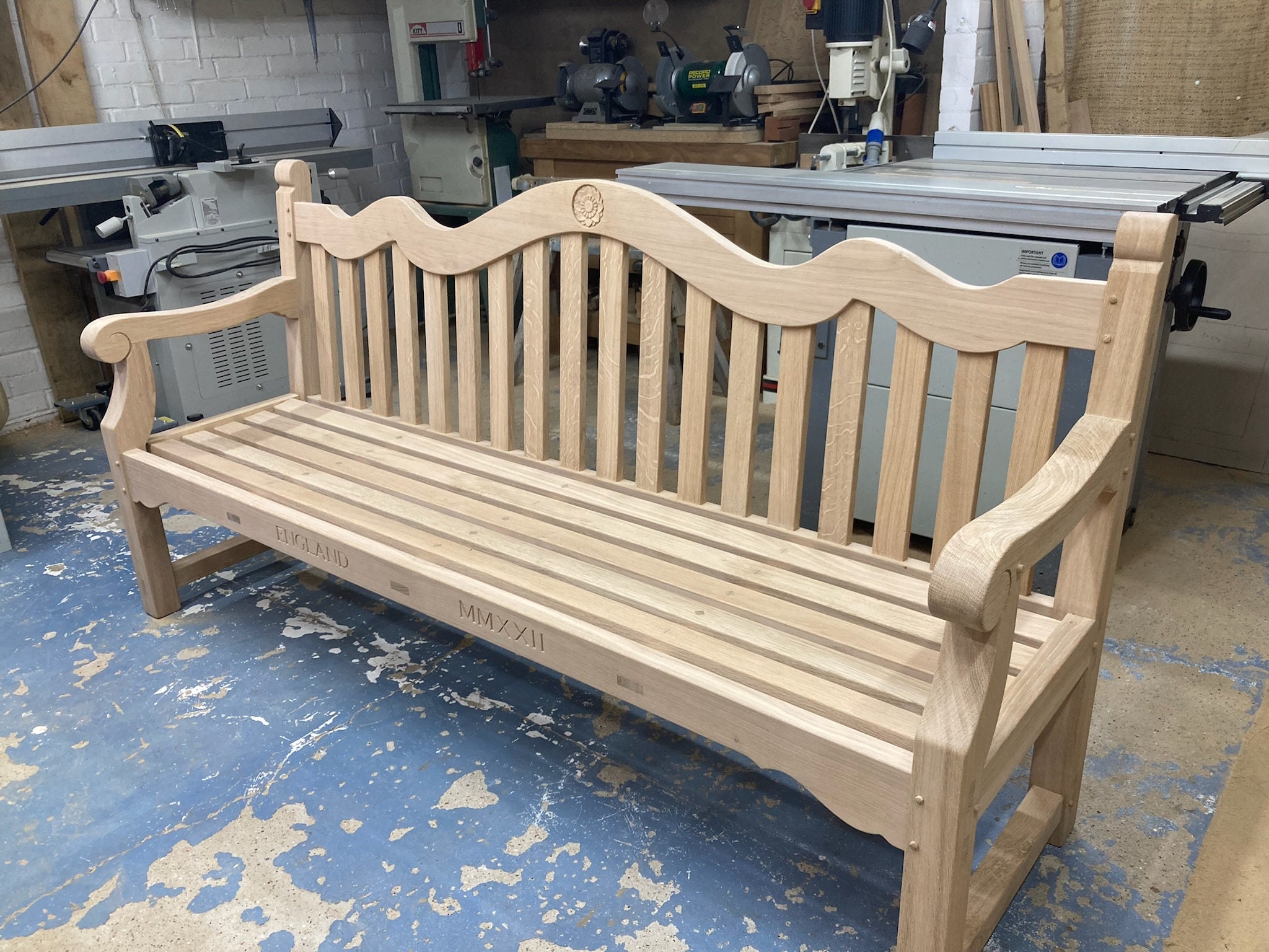 Custom wood benches for sale deals