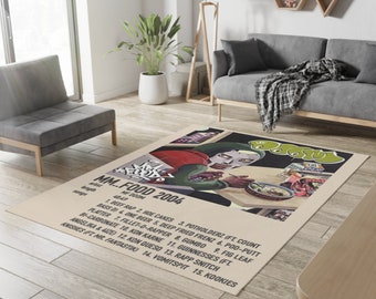 MF Doom "MM..Food" Album Room Rug