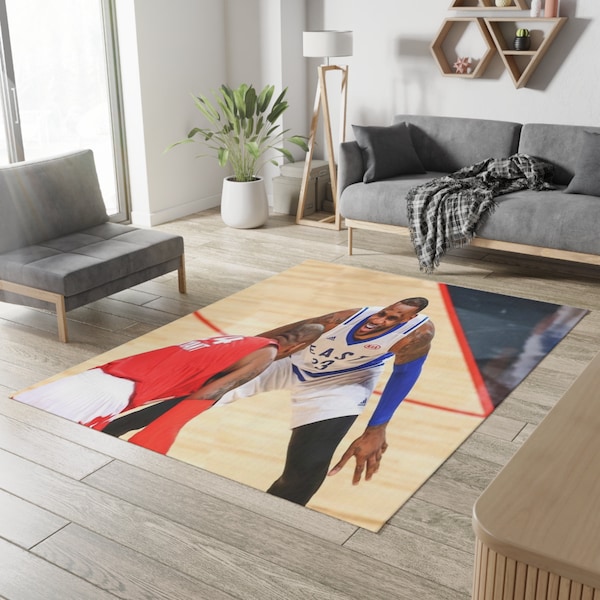 Kobe Bryant x Lebron James Room Rug