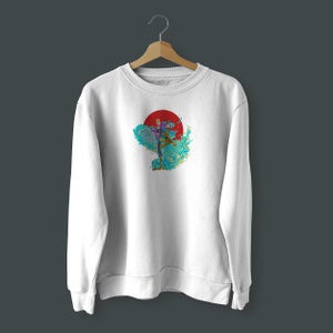 Phenoix Anime Embroidery Designs, Machine Embroidery Design File, Pes