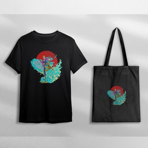 Phenoix Anime Embroidery Designs, Machine Embroidery Design File, Pes