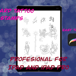 Harry Pottery tattoo stamps