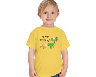 Dino Lover's Tee I Birthday t-shirt I Toddler t-shirt I It's my Birthday!