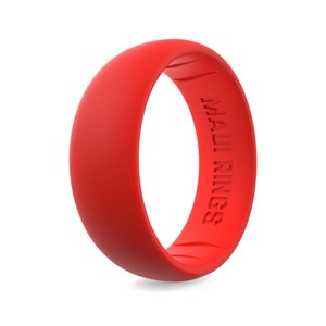 Men Alternative Classic Silicone Ring, Men Jewelry Rings, Breathable Promise Ring, Anniversary Gift for Him, Sport Ring, Maui Rings