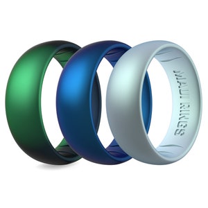 Silikon-Ehering: trendige Sommerfarben, atmungsaktiver Versprechensring