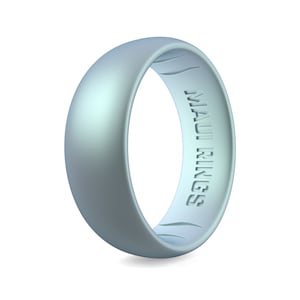 Alternative Silicone Ring for Men and Women, Custom Rings, Breathable Promise Ring, Anniversary Gift for Him, Sport Ring for Her, Maui Rings